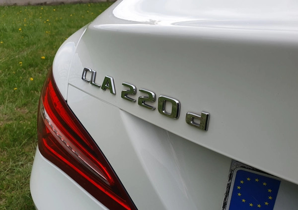 Mercedes-Benz CLA cena 99900 przebieg: 220000, rok produkcji 2017 z Kościan małe 667